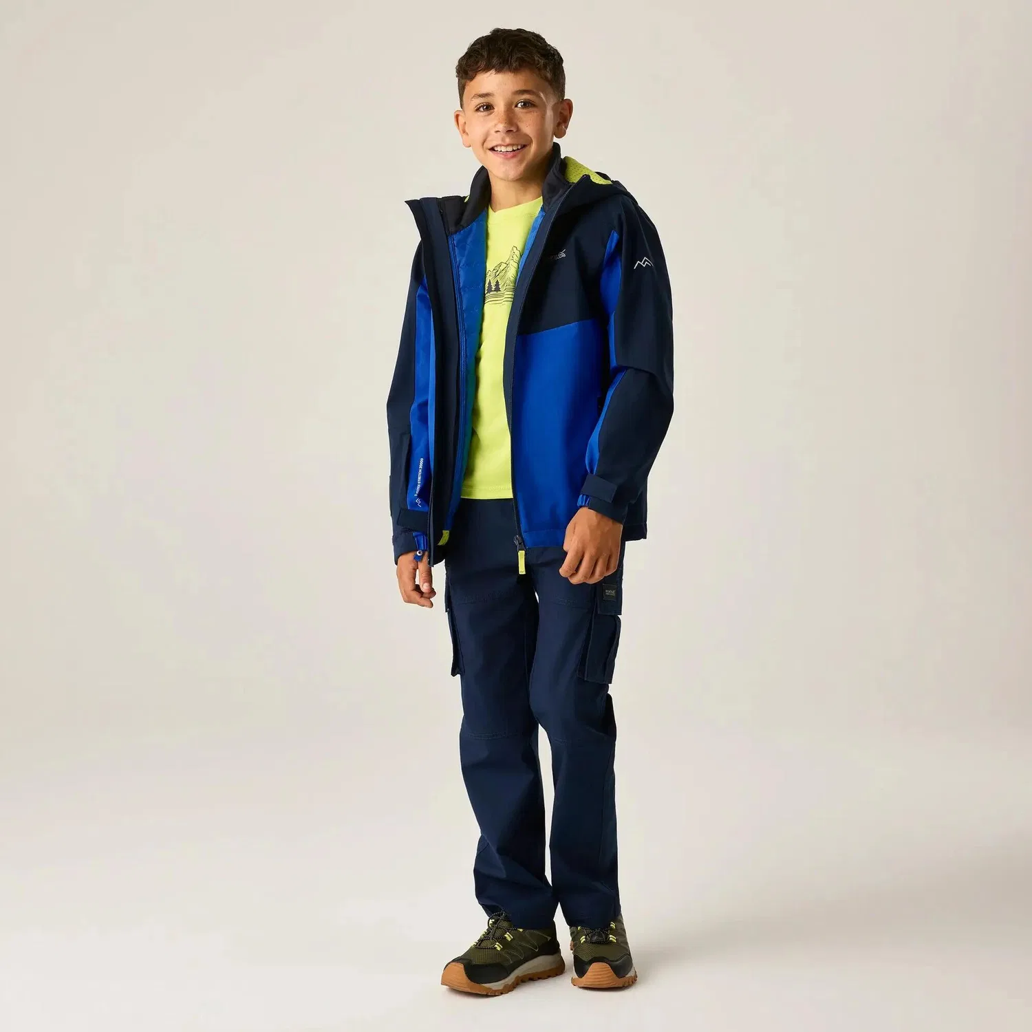 Детская водонепроницаемая куртка Trekktain 3 in 1 II Regatta, Blue Navyblau