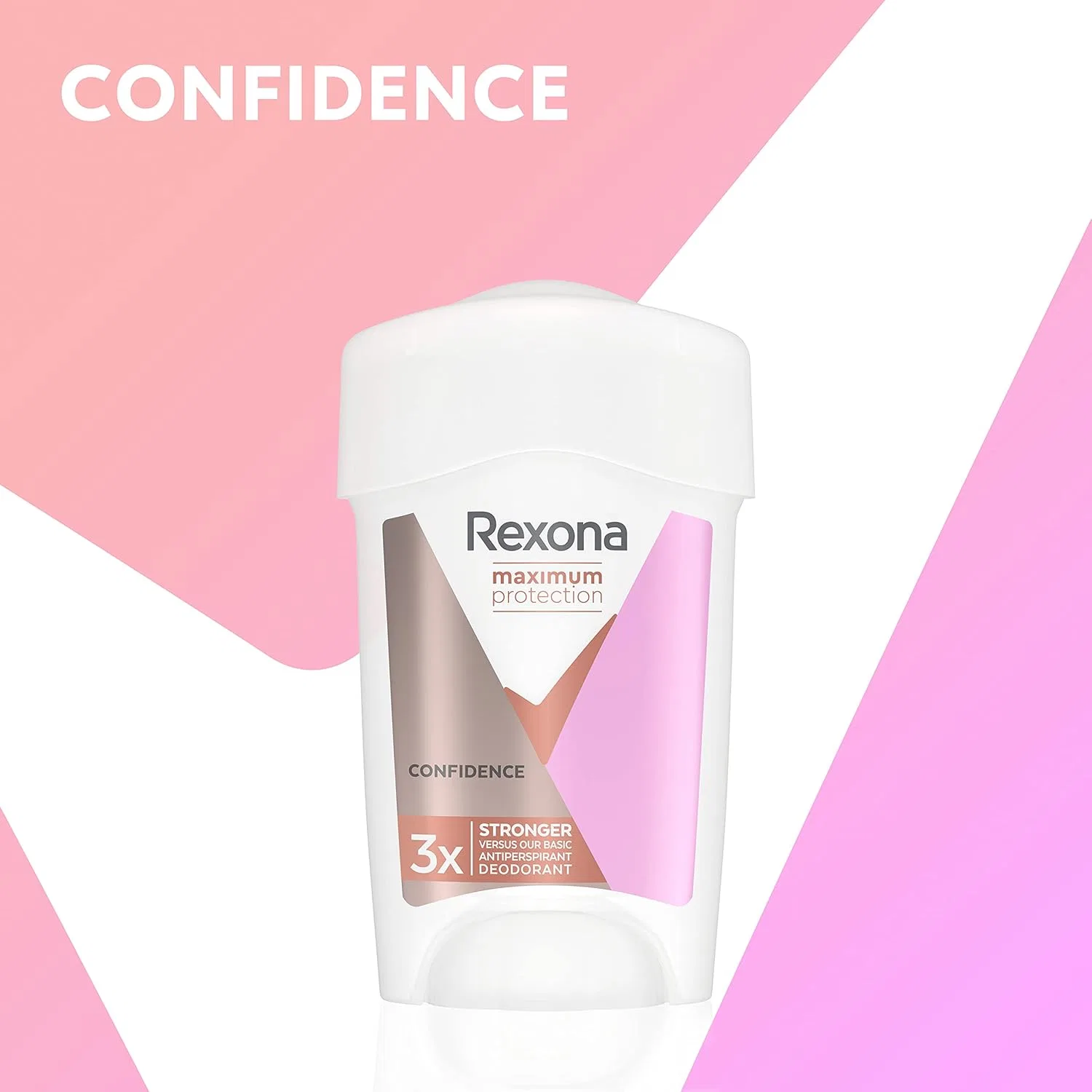 Антиперспирант Rexona Maximum Protection Deodorant Cream Stick Confidence, 45 мл — фото 4