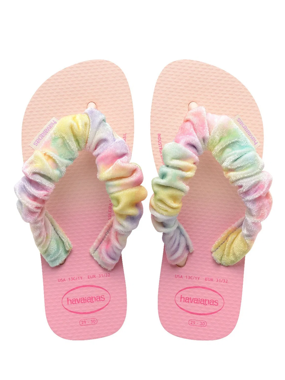 Сандалии Havaianas Kids Fluffy, розовый