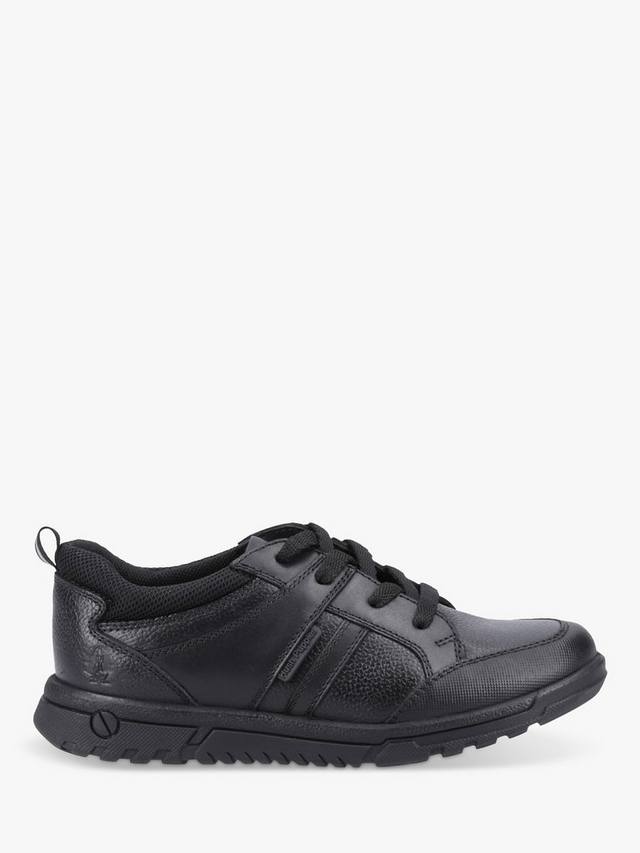 

Детские кожаные ботинки Steven Senior со шнуровкой Hush Puppies, Black