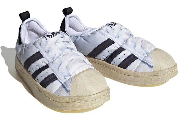 Кроссовки пуффилетт Adidas, белый — фото 3