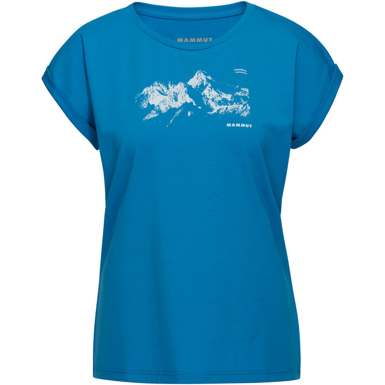 

Женская футболка Mountain 8035m Mammut, синий