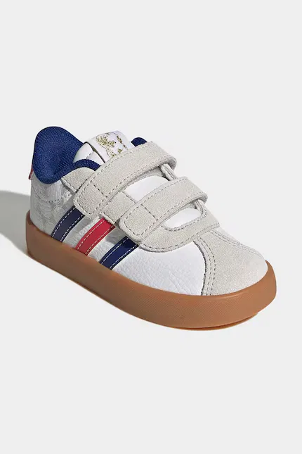 Кроссовки детские VL COURT 3.0 Adidas, белый — фото 2