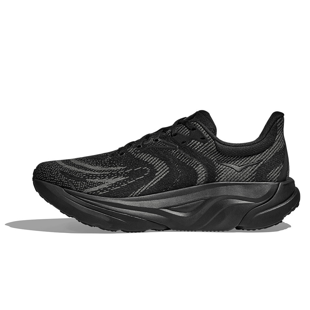 Беговые кроссовки Hoka Arahi 8 (мужские), Black/Black — фото 4