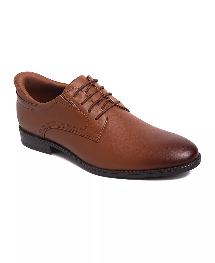

Мужские оксфорды State Street Hands-Free Slip On Technology с простым носком Marc Joseph New York, коричневый
