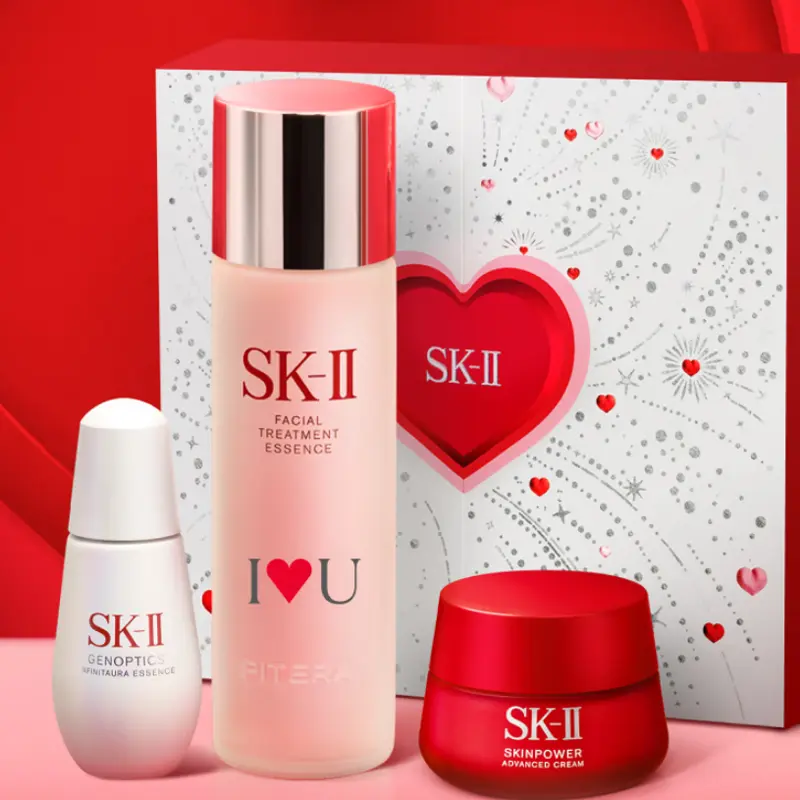 SK II 520 Limited Custom Box, сыворотки, лосьон, набор средств для ухода Little Bulb увлажняющий и питающий 230мл+50г+30мл SK-II — фото 3