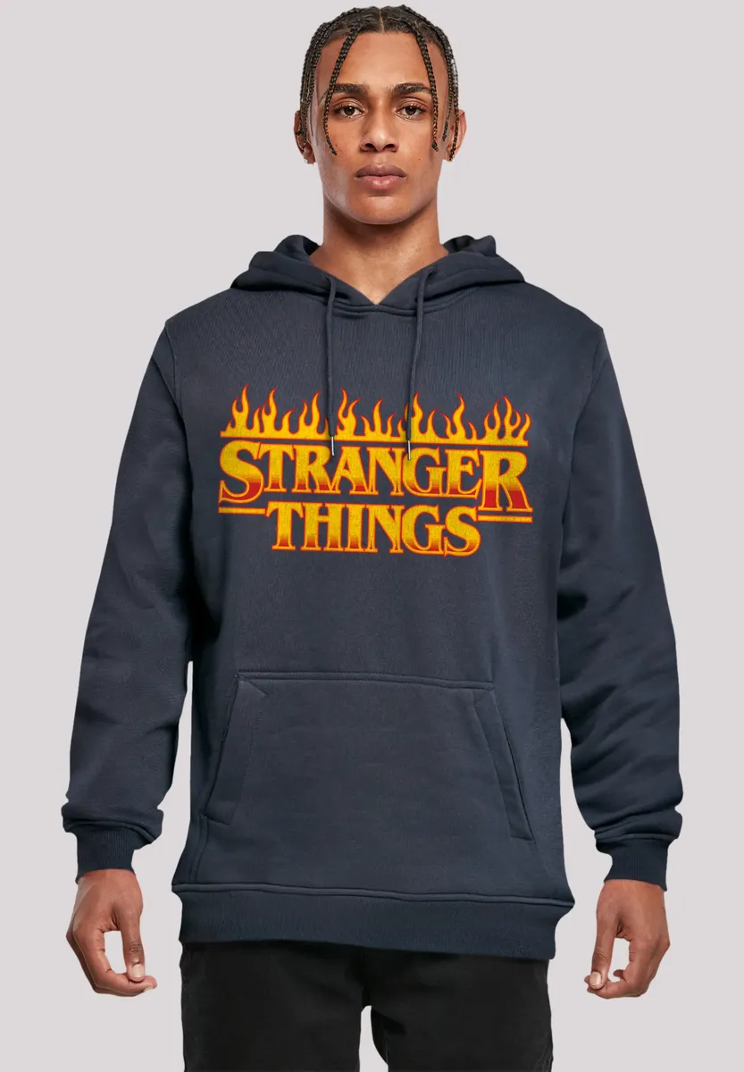 

F4NT4STIC Толстовка "Stranger Things Fire Logo Women Netflix TV Series", премиум качество, цвет морской волны