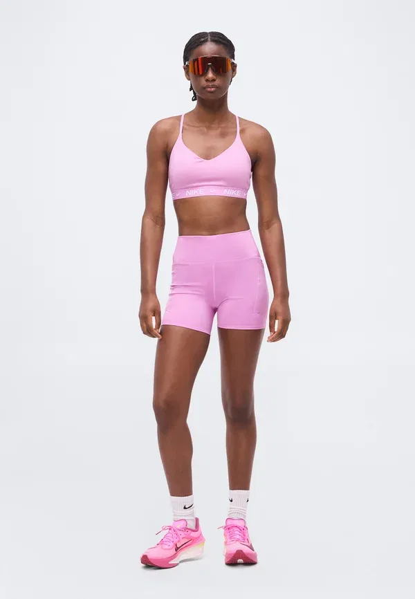 Тайтсы беговые короткие Nike Performance, светло-пурпурный — фото 2