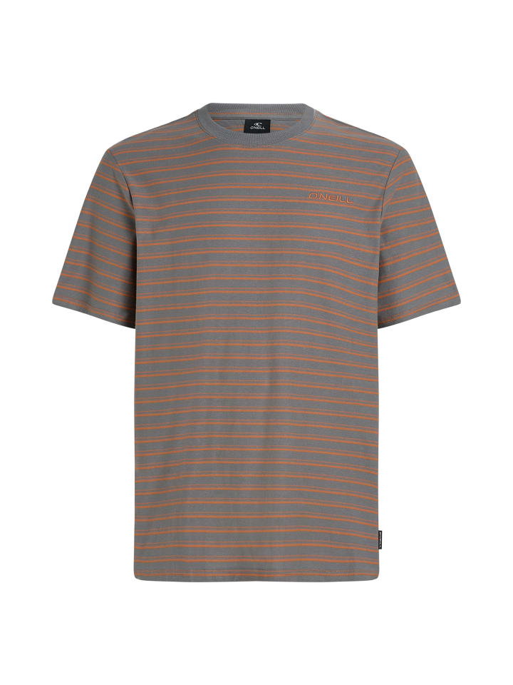 

Футболка в полоску из пряжи серого цвета O`Neill