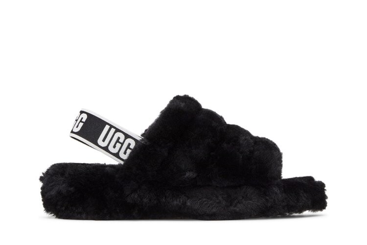 

Кроссовки UGG Wmns Fluff Yeah Slide, черный