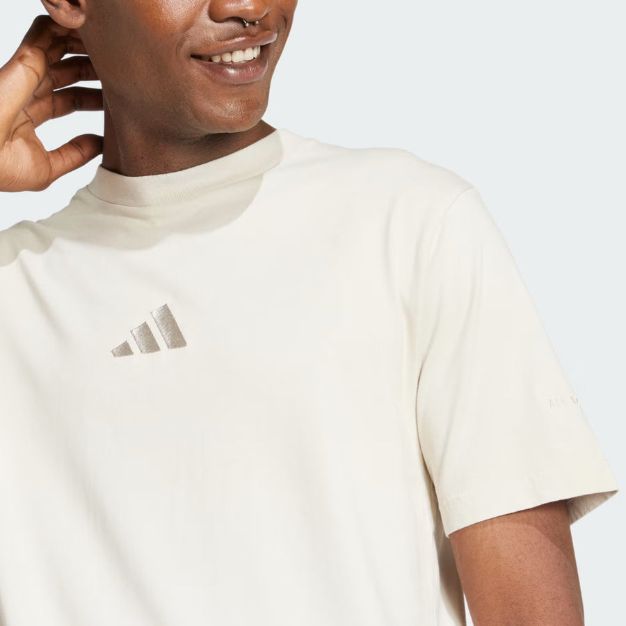 Футболка adidas All SZN Dip-Dye T-Shirt 'Beige', бежевый — фото 4