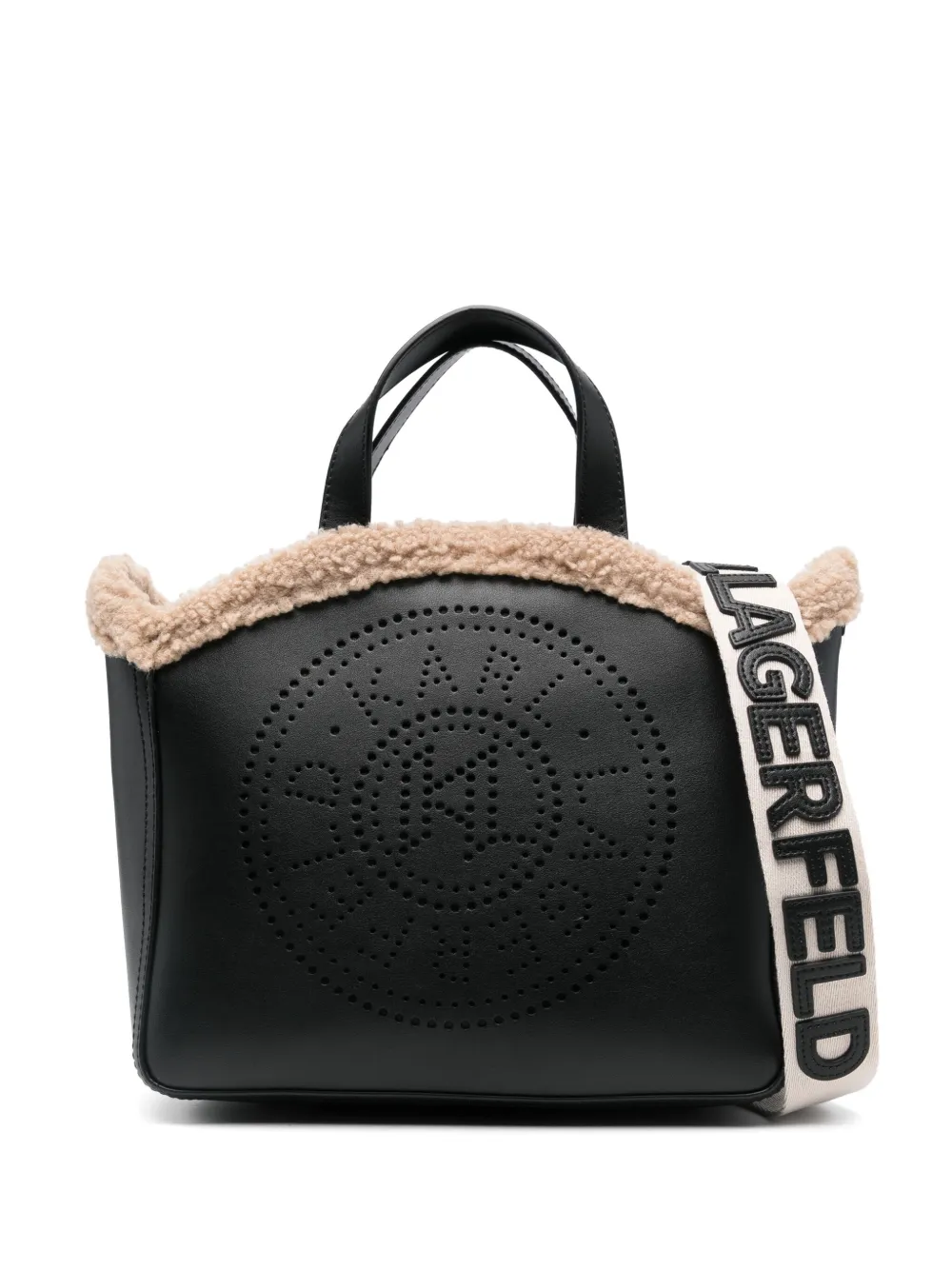 

Сумка-тоут Circle KARL LAGERFELD, черный