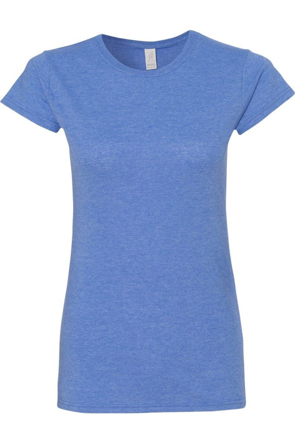 

Женская футболка Gildan Softstyle, цвет heather royal