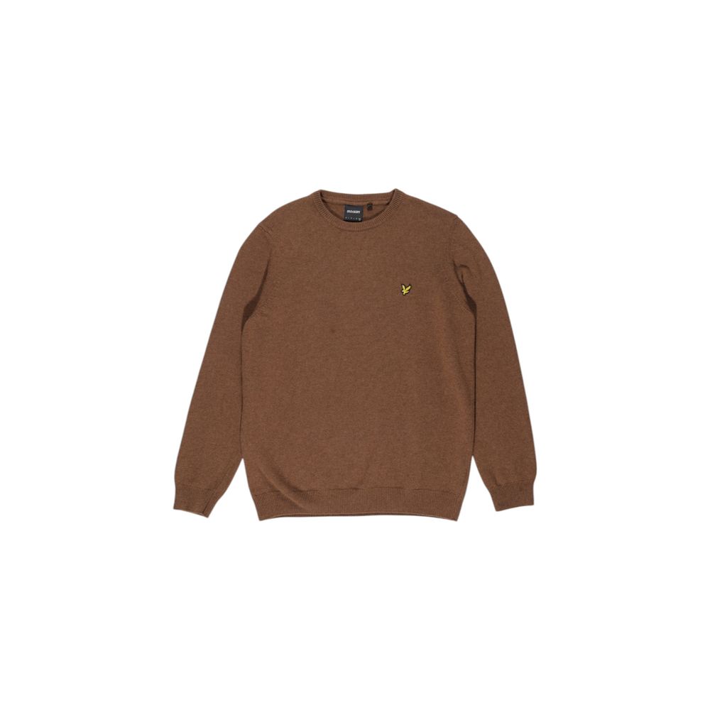 

Коричневый шерстяной свитер Lyle & Scott