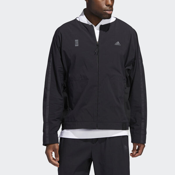 Куртка Men's adidas Wj Jkt Sports Stylish Jacket Black, черный — фото 3
