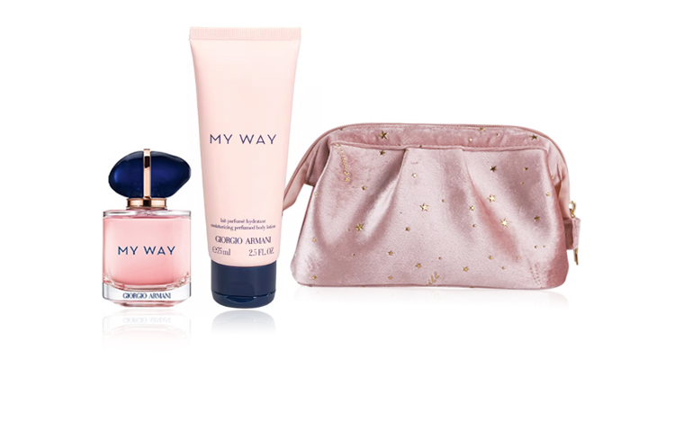 Набор для ухода за кожей amani classic perfume body lotion silk dumpling bag из 2 предметов с успокаивающим действием GIORGIO ARMANI — фото 3