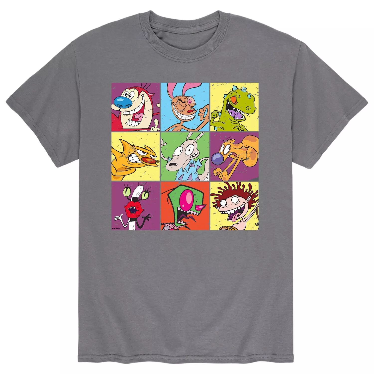 

Мужская футболка Nick All Stars 9 Squares Licensed Character