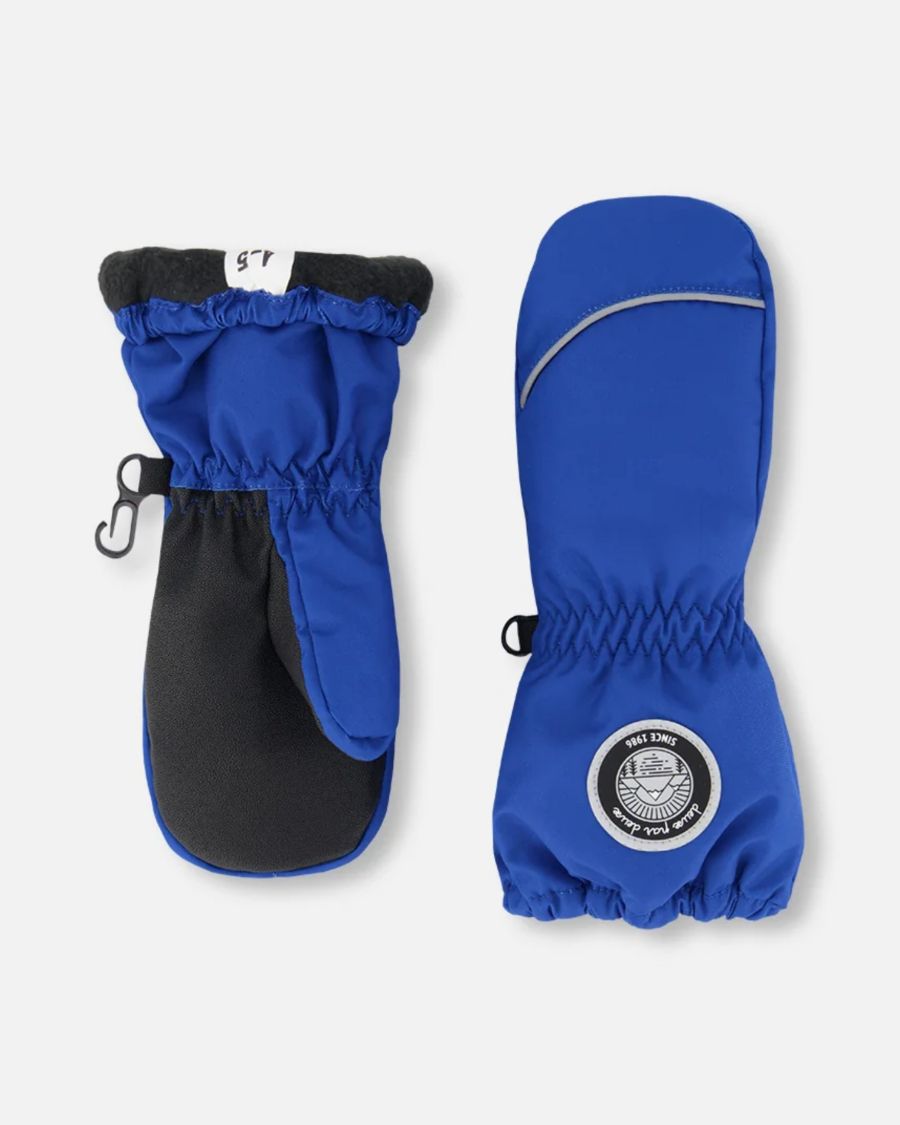 

Детские зимние варежки для мальчика, королевский синий цвет - для малышей/детей Deux par Deux, Blue