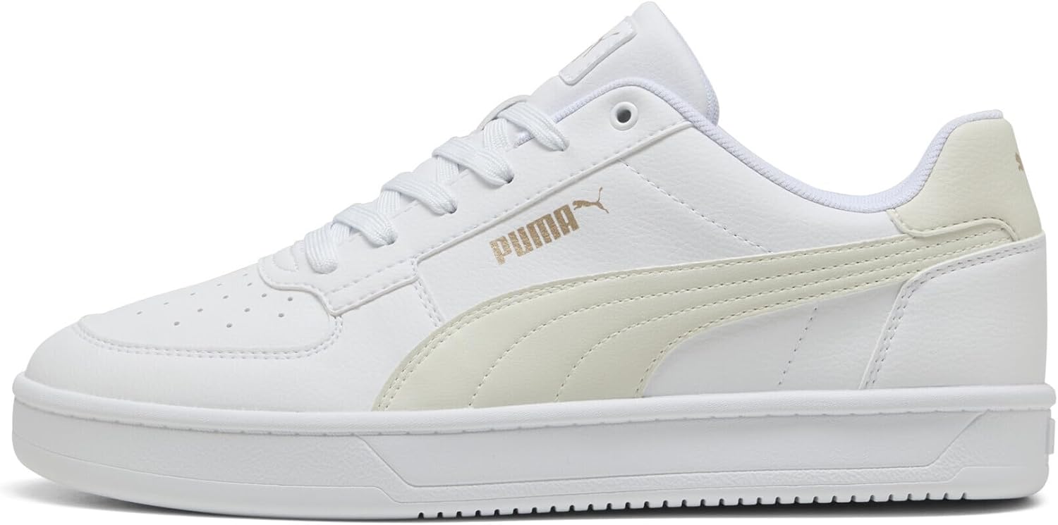 Кроссовки Puma Unisex-Adult Puma Caven 2.0, белый/серый/золотой — фото 4