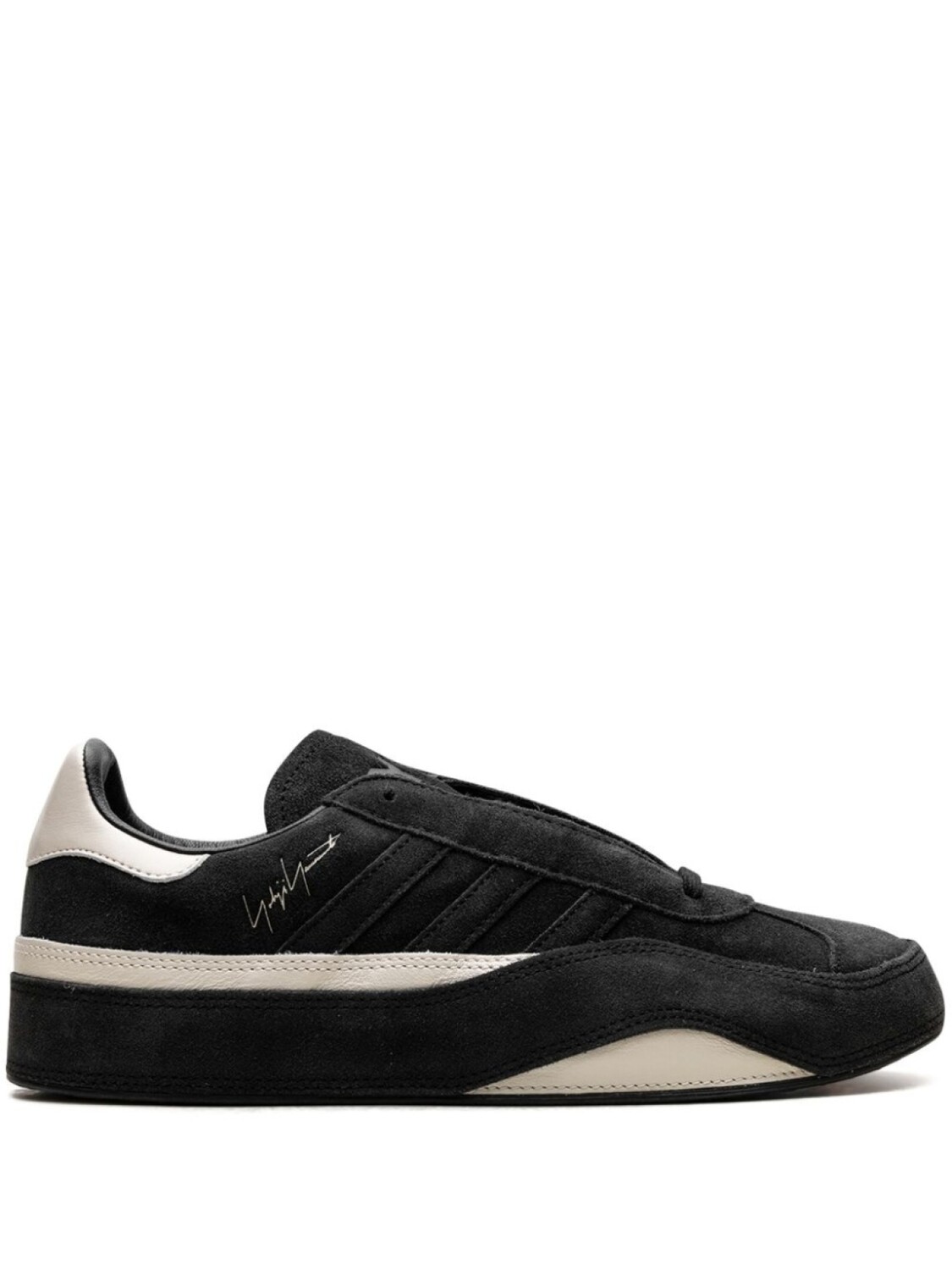 

X Кроссовки Gazelle "Black Alumina" Y-3, черный