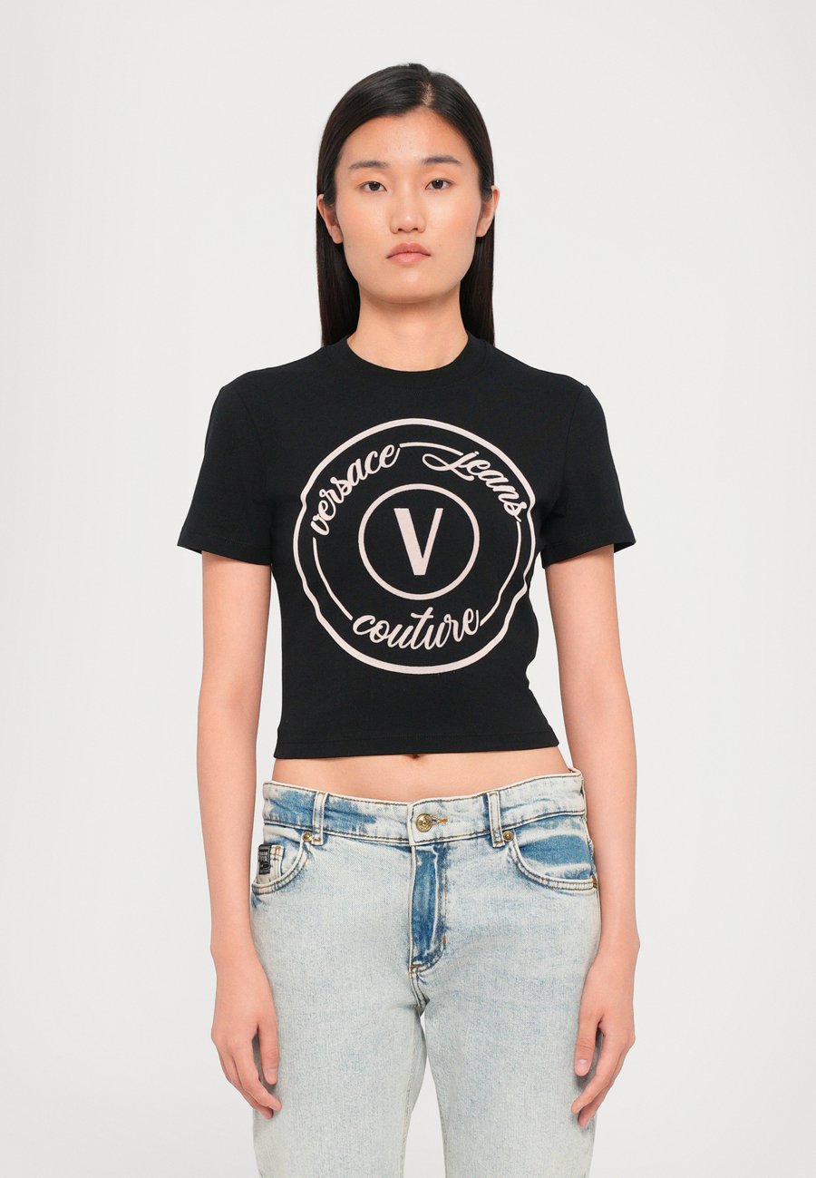 

Футболка Versace Jeans Couture Print T-shirt, Black