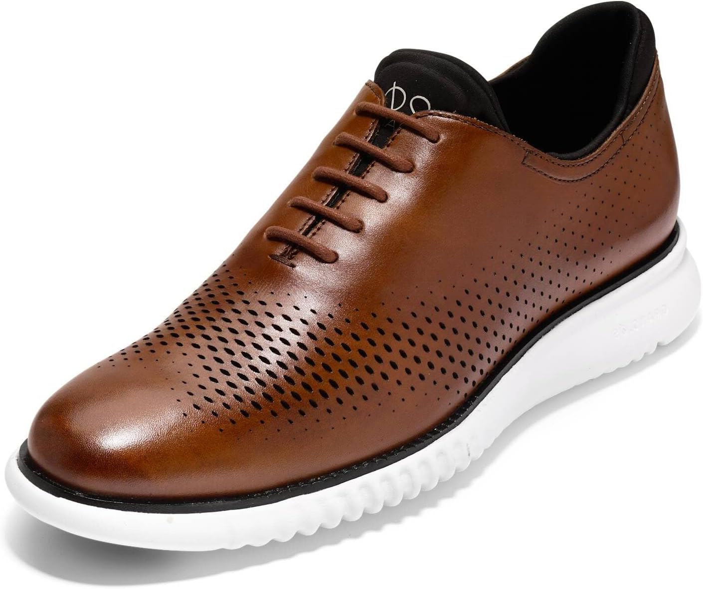 Мужские оксфорды Cole Haan 2.Zerogrand с лазерной перфорацией, слоновая кость