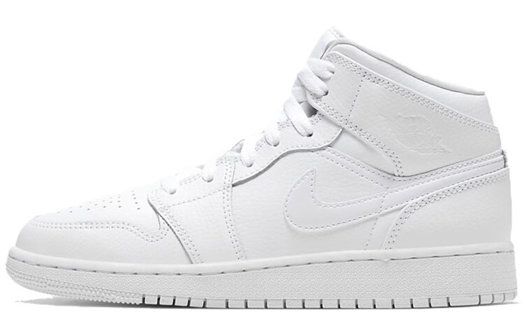 

Кроссовки JORDAN 1 Mid Triple White 2020 GS