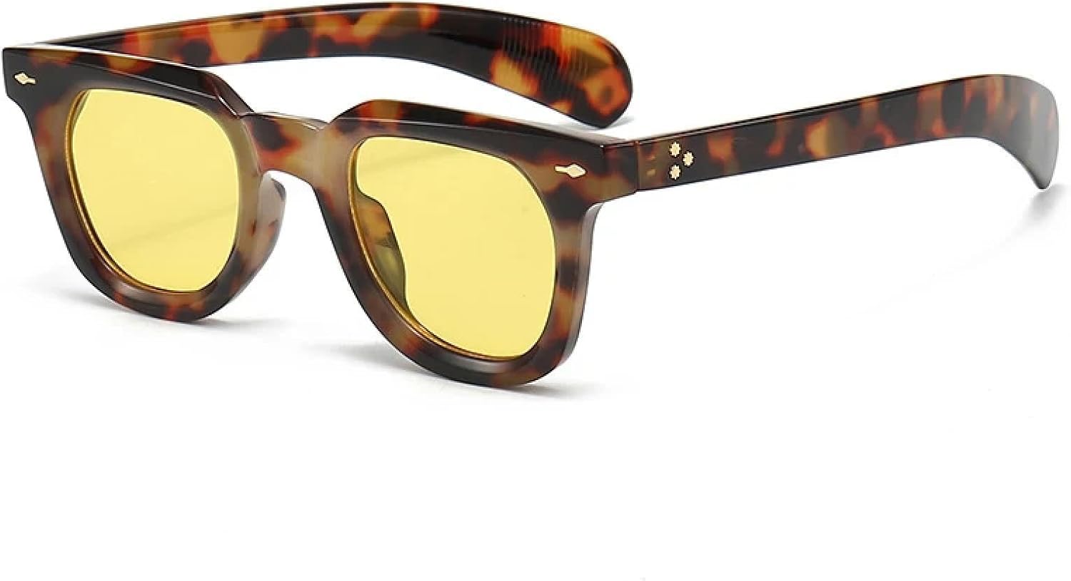 

Солнцезащитные очки с защитой от УФ-излучения UV400 | для женщин и мужчин | Линзы конфетных цветов для занятий спортом на открытом воздухе и вождения DSVIGF, Hawksbill Yellow