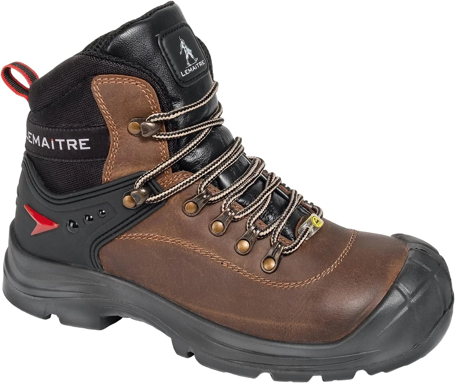 Рабочие ботинки Lemaitre S3 Slog с антистатической защитой (ESD), Brown