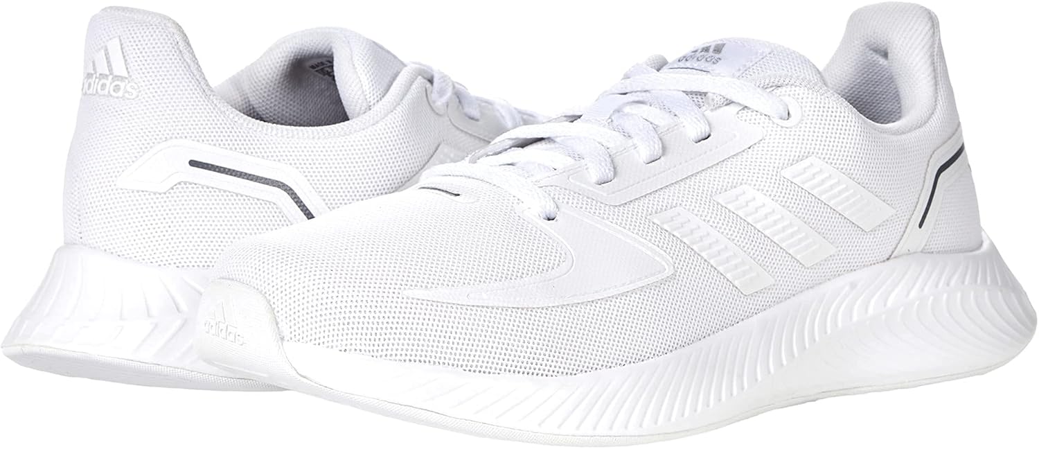 Кроссовки для бега adidas Unisex-Baby Runfalcon 2.0, белый/серый — фото 2