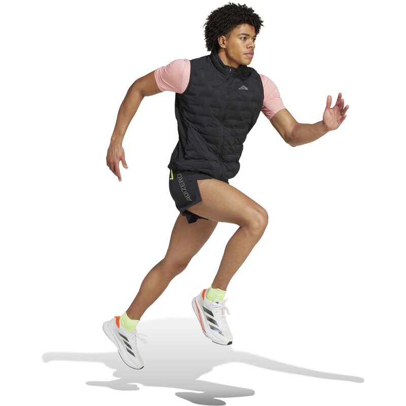 Жилет adizero running padded Adidas, черный — фото 4