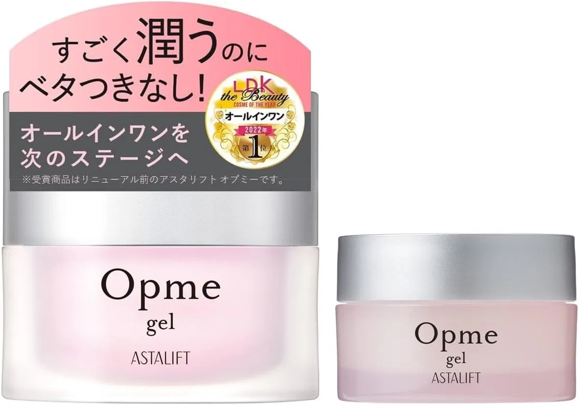 Набор Astalift — Гель увлажняющий Opmee Gel 60г + мини-набор 10г