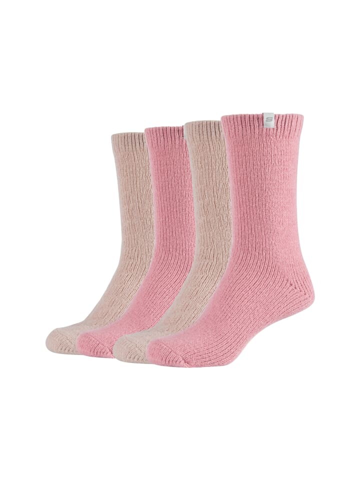 

Носки Skechers 4er Pack warm & cozy, цвет rose smoke