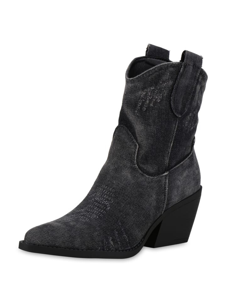 Ботильоны VAN HILL, цвет schwarz denim