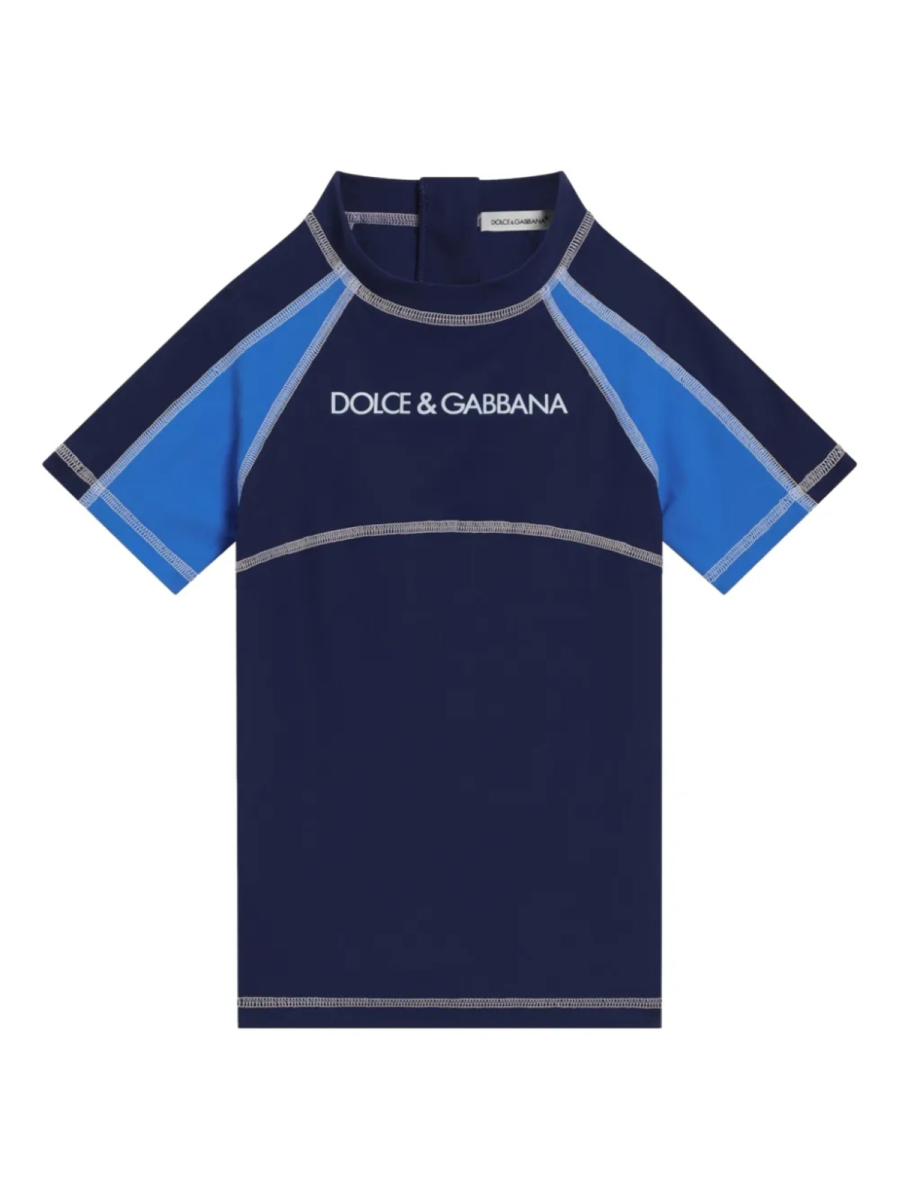 

Детский купальник с логотипом Dolce & Gabbana Dolce & Gabbana Kids, синий