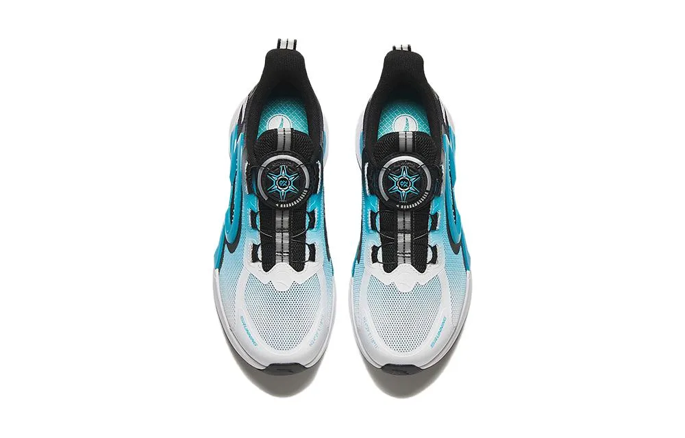 Детские кроссовки для бега Month 2.0 Unisex Antakids, Anta White/Lake Blue/Black — фото 4