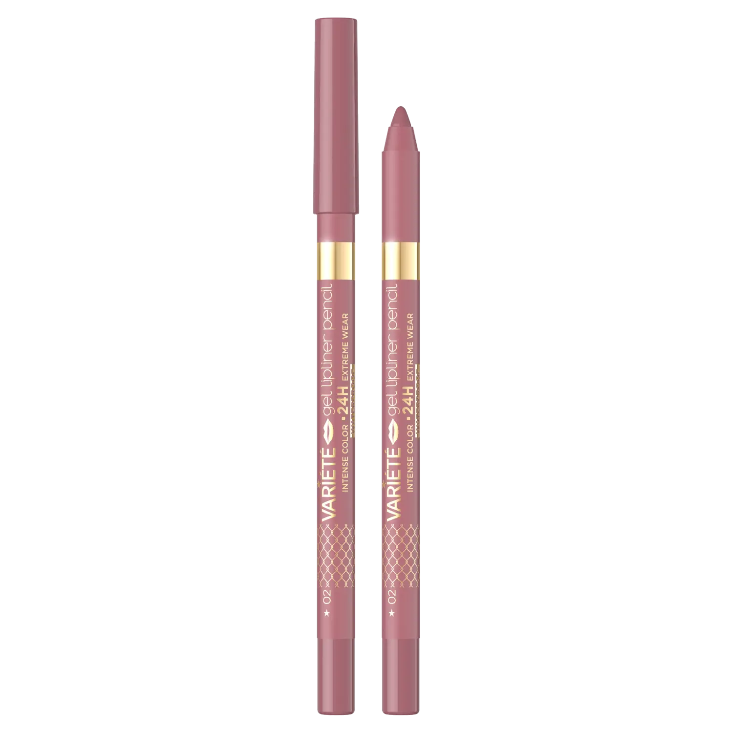 

Водостойкая гелевая подводка для губ 02 Eveline Cosmetics Variété, 9 мл
