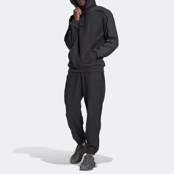 Толстовка Men's adidas originals Sports Solid Color Black, мультиколор — фото 2