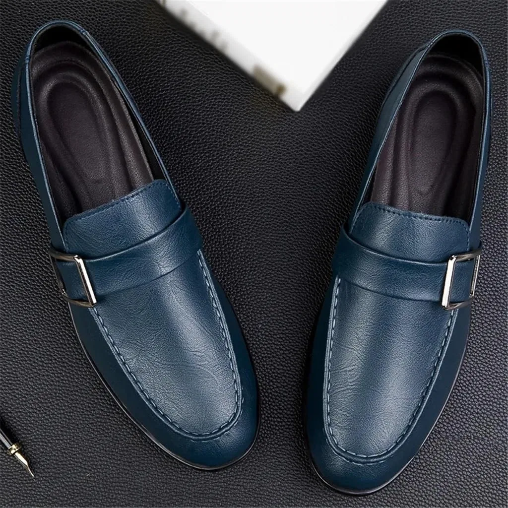 Туфли кожаные JSEIAJB Loafers, Picture Color NSUQOA — фото 4