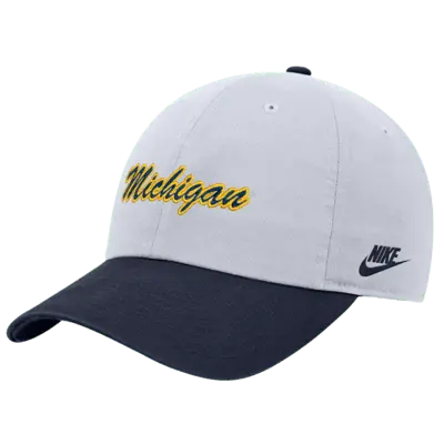 

Бейсболка Nike Michigan College Campus Cap, белый