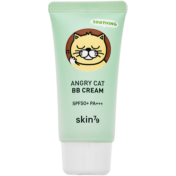 

Успокаивающий bb крем для лица spf50 лепесток бежевый, 30 г Skin79 Angry cat
