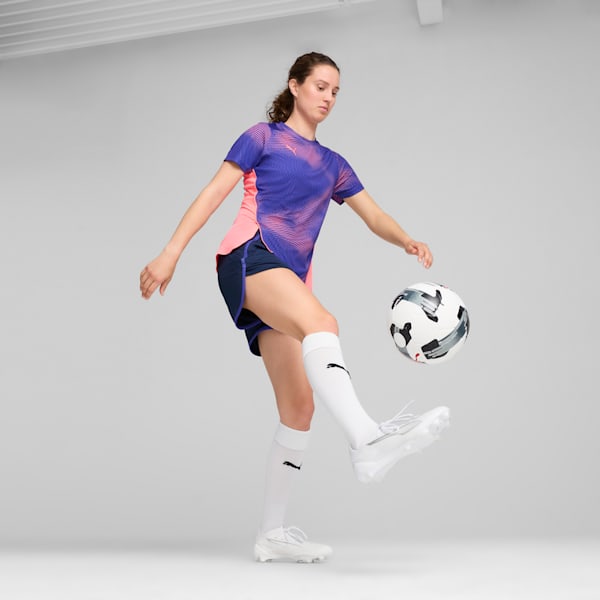 Бутсы для игры в футбол на твердом грунте для мужчин Ultra 5 Ultimate Puma, белый — фото 3