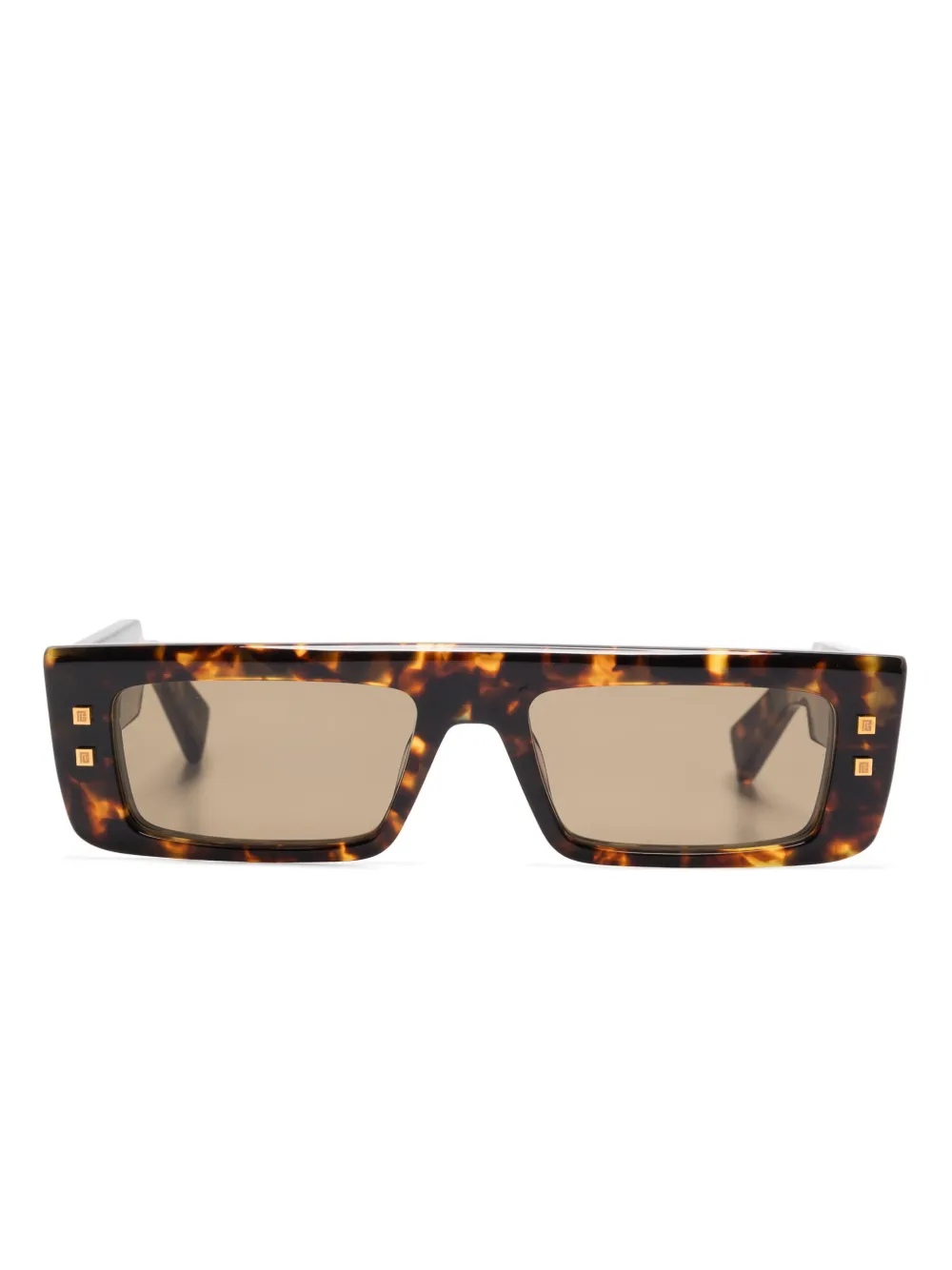 

Солнцезащитные очки с логотипом Balmain Eyewear, коричневый