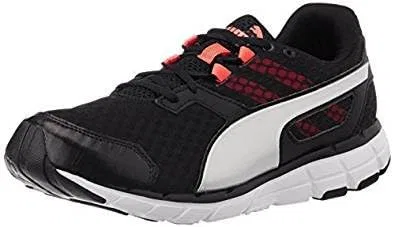 Кроссовки Puma Poseidon V2 Black/White/Red Blast, Black White Red Blast PUMA Silver — фото 2