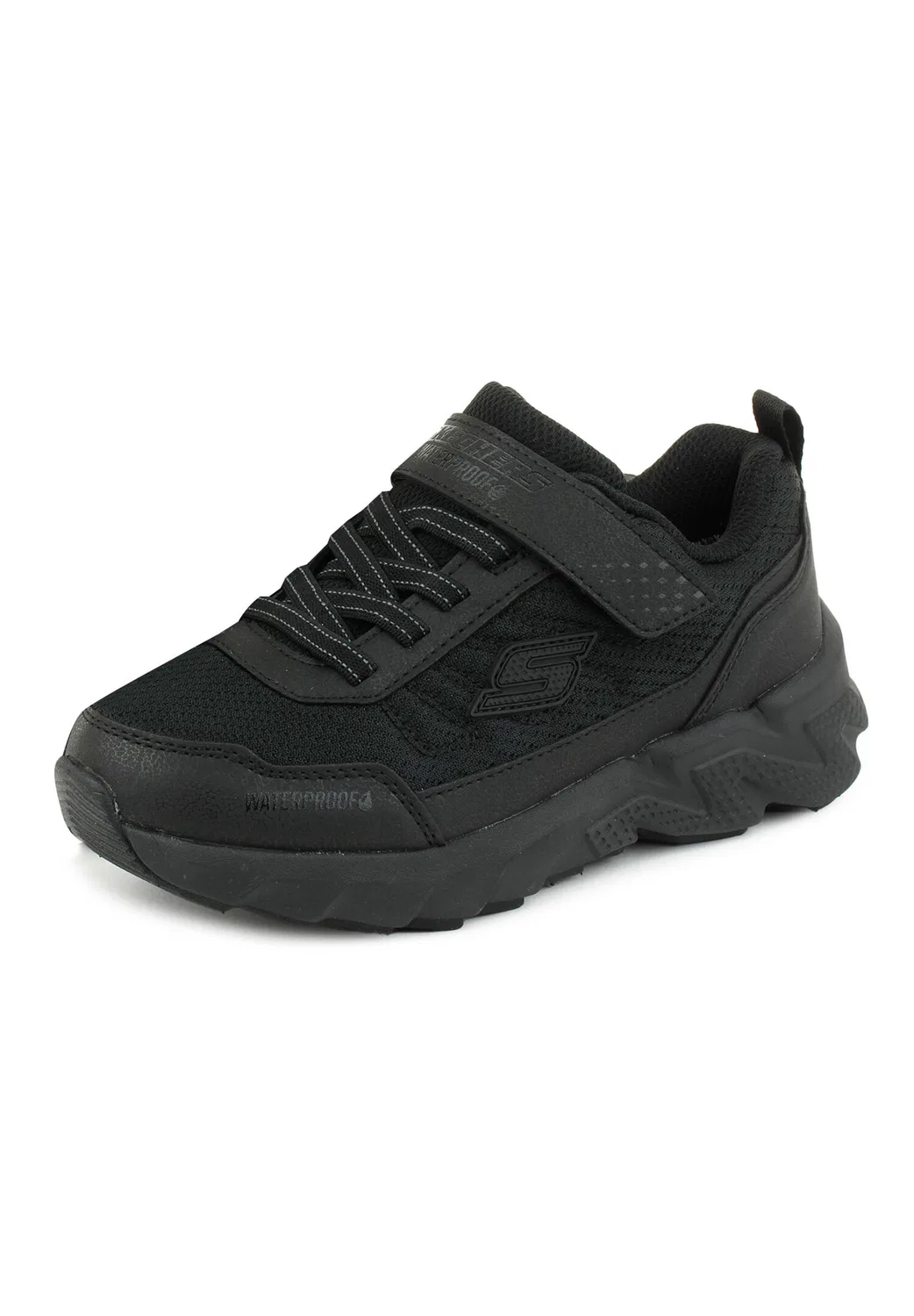 Детские кроссовки для мальчиков с водонепроницаемым верхом Elite Sport Tread Aquavek Skechers, Schwarz