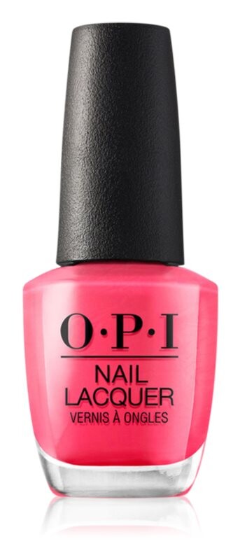 

Лак для ногтей OPI Nail Lacquer, Strawberry Margarita 15 мл