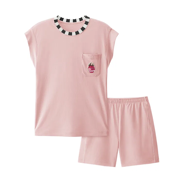 Детский комплект пижам BANANA IN, Foam Raspberry Pink