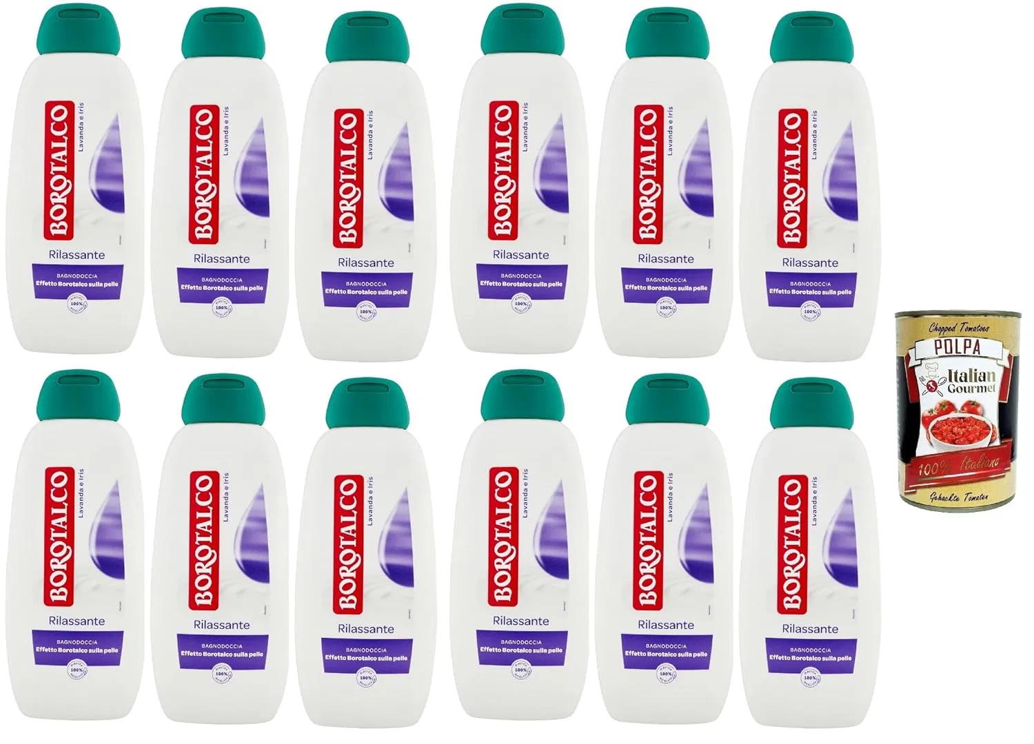 Пена для ванны Lavender & Iris, Italian Gourmet E.R., набор 12 x 450 мл
