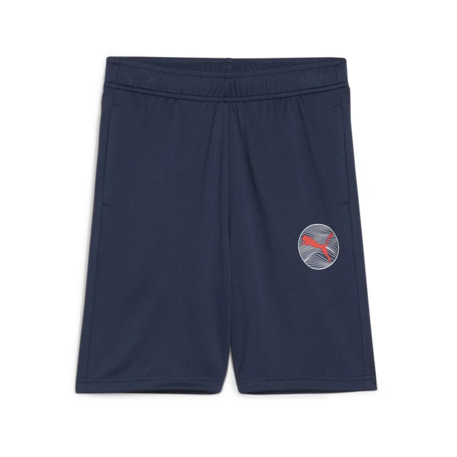 Спортивные брюки PUMA Regular Workout Pants 'Active Sports' темно-синего цвета