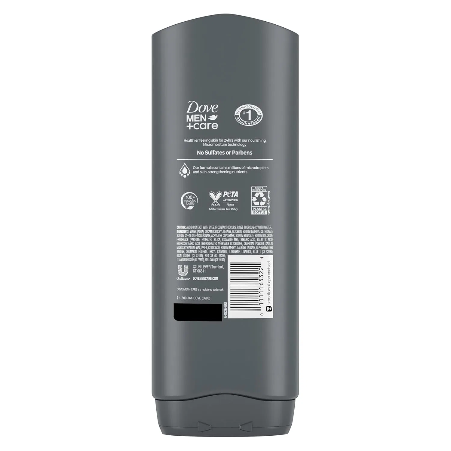 Гель для душа Dove Men + Care Elements 530 мл — фото 2